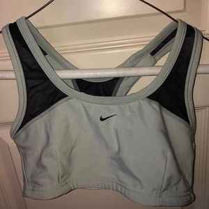 Light Blue/Teal Nike sports bra